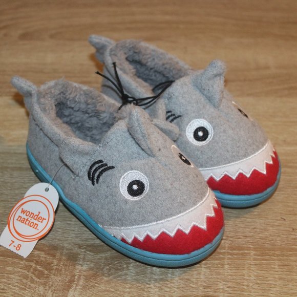 wonder nation Other - Toddler Shark Slippers by Wonder Nation